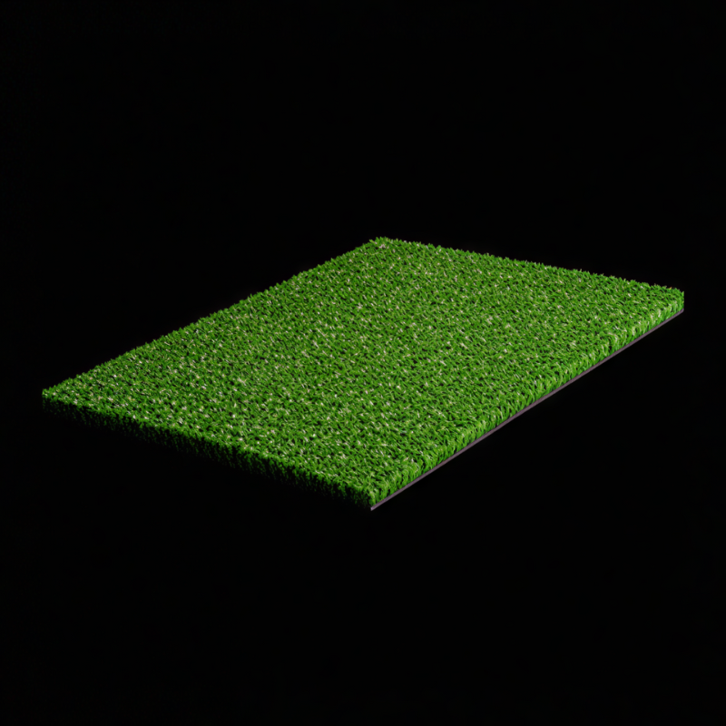 Shield Cricket Wicket - 1.83m synthetic grass close-up